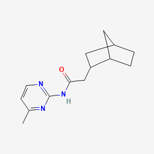 2-(2-bicyclo[2.2.1]heptanyl)-N-(4-methylpyrimidin-2-yl)acetamide