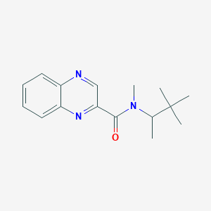 N-(3,3-dimethylbutan-2-yl)-N-methylquinoxaline-2-carboxamide