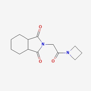 2-[2-(Azetidin-1-yl)-2-oxoethyl]-3a,4,5,6,7,7a-hexahydroisoindole-1,3-dione