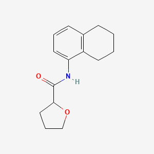 N-(5,6,7,8-tetrahydronaphthalen-1-yl)oxolane-2-carboxamide