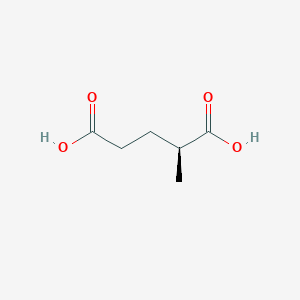 molecular formula C6H10O4 B074888 (S)-(+)-2-甲基戊二酸 CAS No. 1115-82-8