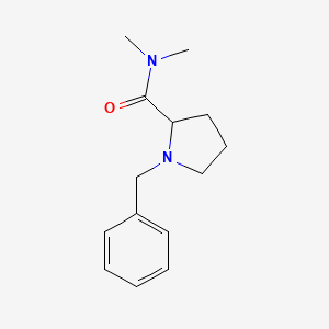 1-benzyl-N,N-dimethylpyrrolidine-2-carboxamide