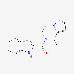 1H-indol-2-yl-(1-methyl-3,4-dihydro-1H-pyrrolo[1,2-a]pyrazin-2-yl)methanone