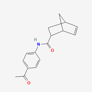 N-(4-acetylphenyl)bicyclo[2.2.1]hept-5-ene-2-carboxamide