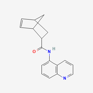 N-quinolin-5-ylbicyclo[2.2.1]hept-5-ene-2-carboxamide