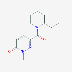 6-(2-Ethylpiperidine-1-carbonyl)-2-methylpyridazin-3-one