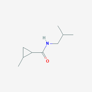 2-methyl-N-(2-methylpropyl)cyclopropane-1-carboxamide