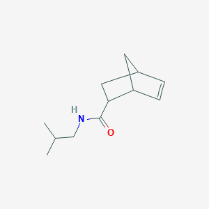 molecular formula C12H19NO B7489588 N-(2-methylpropyl)bicyclo[2.2.1]hept-5-ene-2-carboxamide 