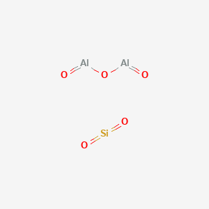 molecular formula Al2O5Si B074896 硅铝酸盐 CAS No. 1318-02-1