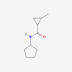 N-cyclopentyl-2-methylcyclopropane-1-carboxamide