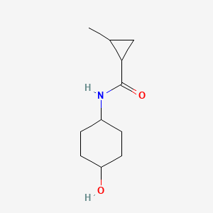 N-(4-hydroxycyclohexyl)-2-methylcyclopropane-1-carboxamide