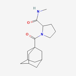 1-(adamantane-1-carbonyl)-N-methylpyrrolidine-2-carboxamide