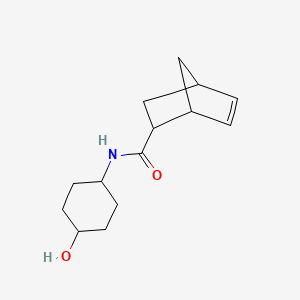 N-(4-hydroxycyclohexyl)bicyclo[2.2.1]hept-5-ene-2-carboxamide