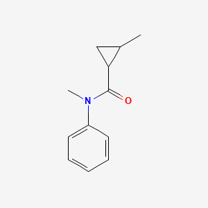 N,2-dimethyl-N-phenylcyclopropane-1-carboxamide