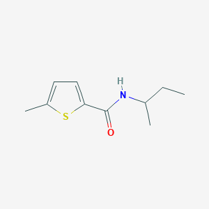 N-butan-2-yl-5-methylthiophene-2-carboxamide