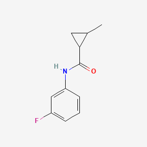 N-(3-fluorophenyl)-2-methylcyclopropane-1-carboxamide