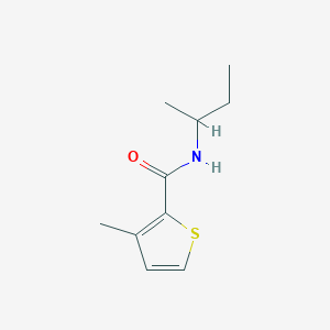 N-butan-2-yl-3-methylthiophene-2-carboxamide