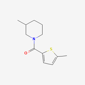 (3-Methylpiperidin-1-yl)-(5-methylthiophen-2-yl)methanone