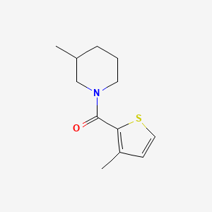 (3-Methylpiperidin-1-yl)-(3-methylthiophen-2-yl)methanone