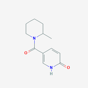 5-(2-methylpiperidine-1-carbonyl)-1H-pyridin-2-one