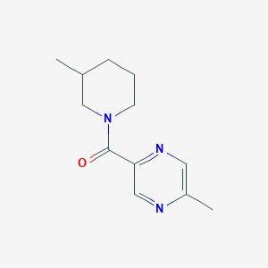 (3-Methylpiperidin-1-yl)-(5-methylpyrazin-2-yl)methanone