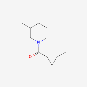 (2-Methylcyclopropyl)-(3-methylpiperidin-1-yl)methanone