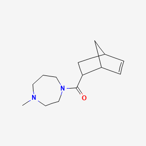 2-Bicyclo[2.2.1]hept-5-enyl-(4-methyl-1,4-diazepan-1-yl)methanone