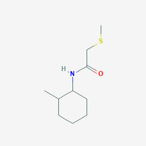 N-(2-methylcyclohexyl)-2-methylsulfanylacetamide