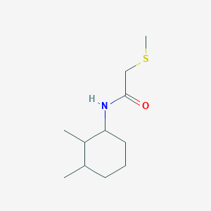 N-(2,3-dimethylcyclohexyl)-2-methylsulfanylacetamide