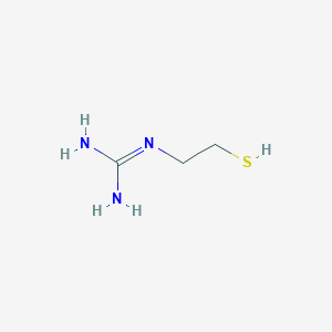 molecular formula C3H9N3S B074900 2-巯基乙基胍 CAS No. 1190-74-5