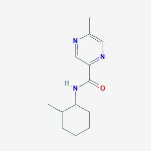 molecular formula C13H19N3O B7490115 5-methyl-N-(2-methylcyclohexyl)pyrazine-2-carboxamide 