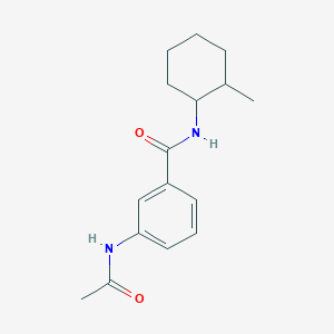 3-acetamido-N-(2-methylcyclohexyl)benzamide