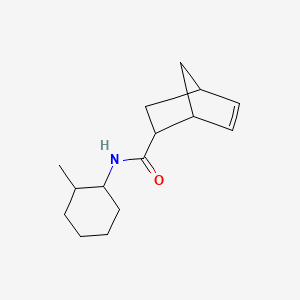 N-(2-methylcyclohexyl)bicyclo[2.2.1]hept-5-ene-2-carboxamide