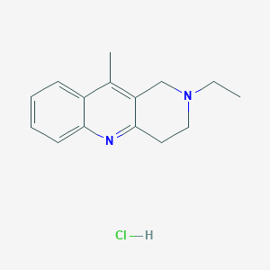 2-ethyl-10-methyl-3,4-dihydro-1H-benzo[b][1,6]naphthyridine;hydrochloride