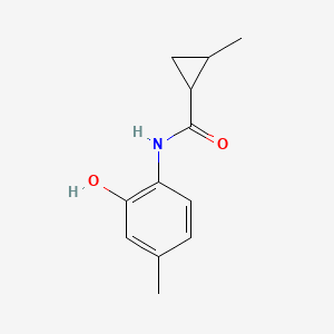 N-(2-hydroxy-4-methylphenyl)-2-methylcyclopropane-1-carboxamide