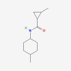 2-methyl-N-(4-methylcyclohexyl)cyclopropane-1-carboxamide