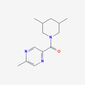 (3,5-Dimethylpiperidin-1-yl)-(5-methylpyrazin-2-yl)methanone