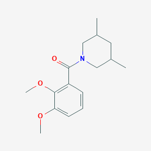 (2,3-Dimethoxyphenyl)-(3,5-dimethylpiperidin-1-yl)methanone