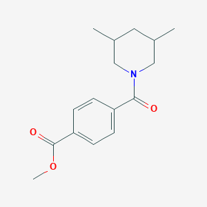 Methyl 4-(3,5-dimethylpiperidine-1-carbonyl)benzoate