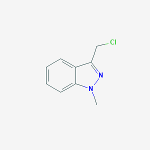 molecular formula C9H9ClN2 B074904 3-(氯甲基)-1-甲基-1H-吲唑 CAS No. 1578-97-8