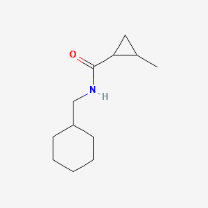 N-(cyclohexylmethyl)-2-methylcyclopropane-1-carboxamide