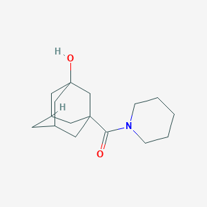 (3-Hydroxy-adamantan-1-yl)-piperidin-1-yl-methanone