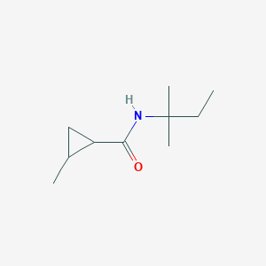 2-methyl-N-(2-methylbutan-2-yl)cyclopropane-1-carboxamide