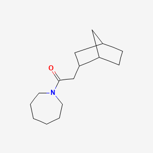 1-(Azepan-1-yl)-2-(2-bicyclo[2.2.1]heptanyl)ethanone