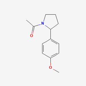 1-[2-(4-Methoxyphenyl)pyrrolidin-1-yl]ethanone