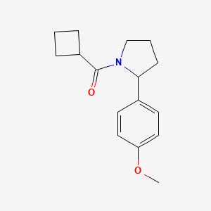 Cyclobutyl-[2-(4-methoxyphenyl)pyrrolidin-1-yl]methanone