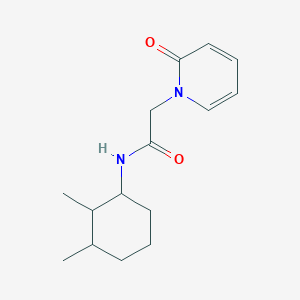 N-(2,3-dimethylcyclohexyl)-2-(2-oxopyridin-1-yl)acetamide