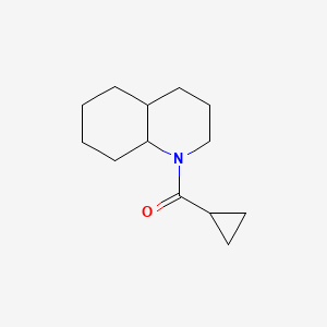 3,4,4a,5,6,7,8,8a-octahydro-2H-quinolin-1-yl(cyclopropyl)methanone