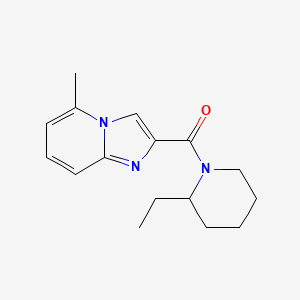 (2-Ethylpiperidin-1-yl)-(5-methylimidazo[1,2-a]pyridin-2-yl)methanone