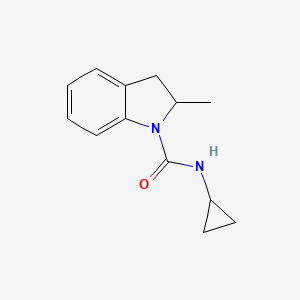 N-cyclopropyl-2-methyl-2,3-dihydroindole-1-carboxamide